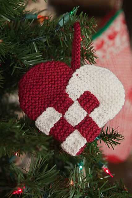 Knitting pattern christmas decorations