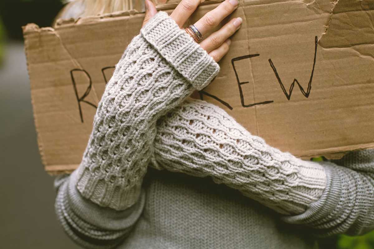 Knitting pattern fingerless mittens