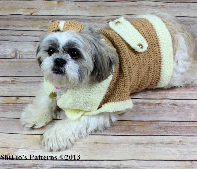 Knitting pattern for dog coat free