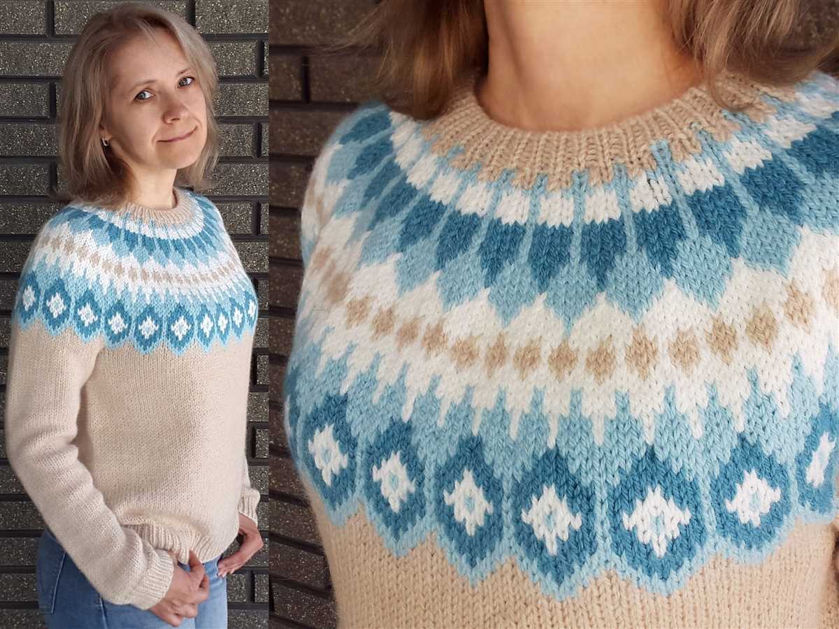Knitting pattern for ladies raglan sleeve jumper
