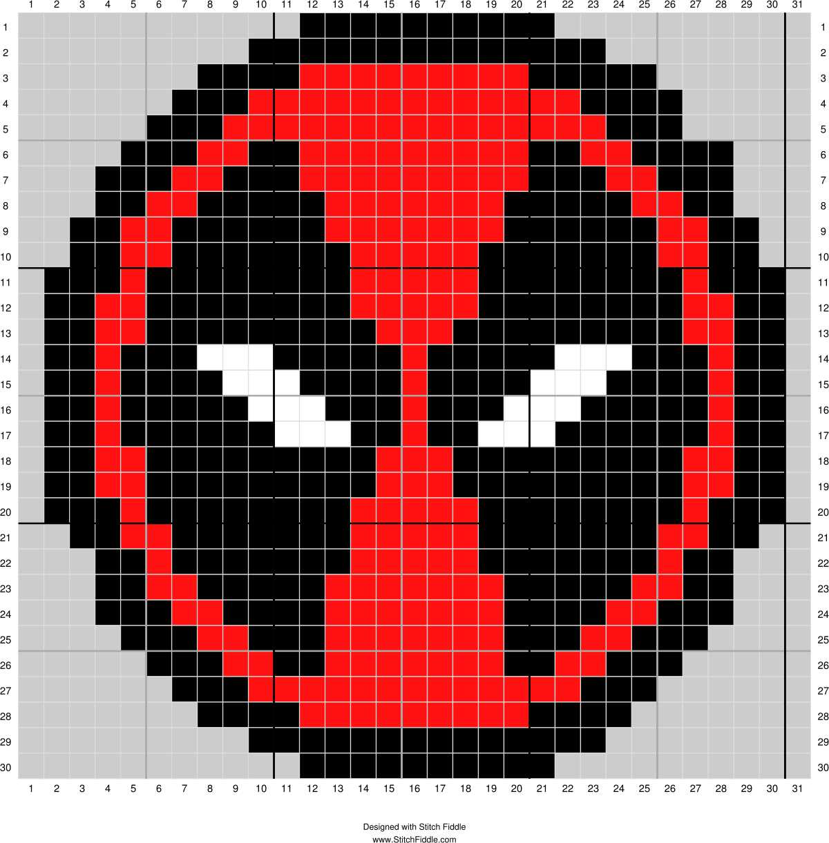 Knitting pattern graph maker