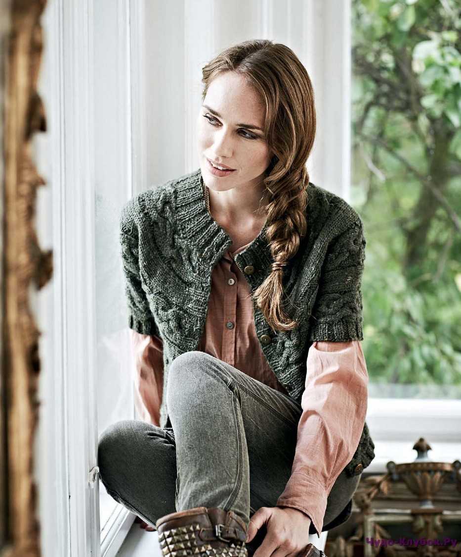 Knitting pattern short sleeve cardigan