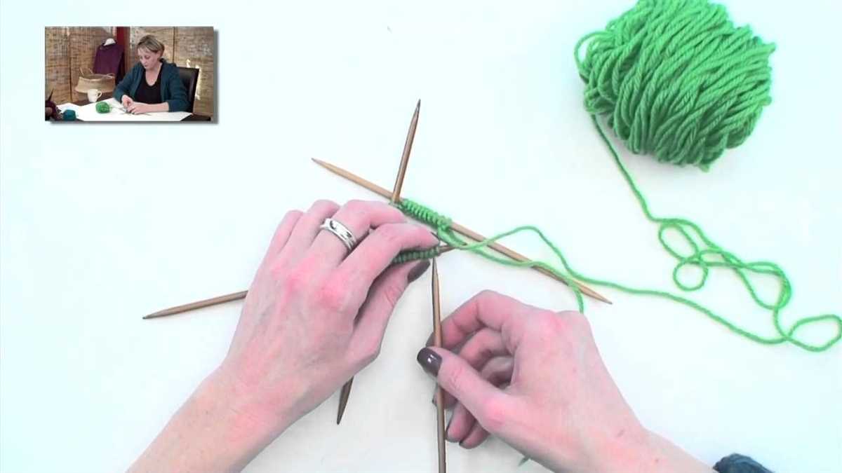 Knitting pattern tutorial videos