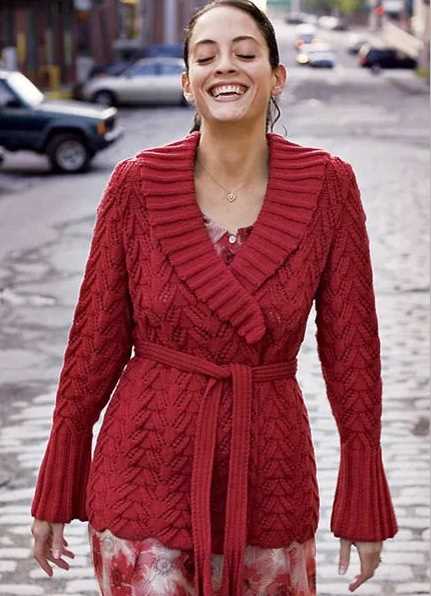 Knitting patterns for cardigans and jackets