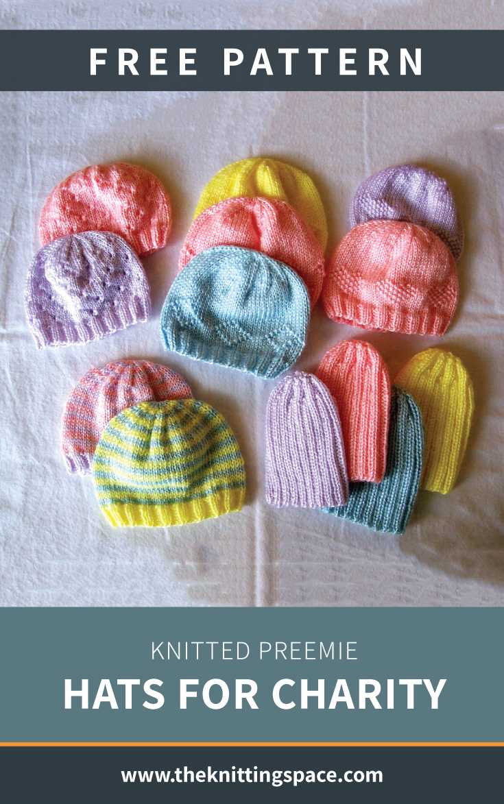 Knitting patterns for charity knitters