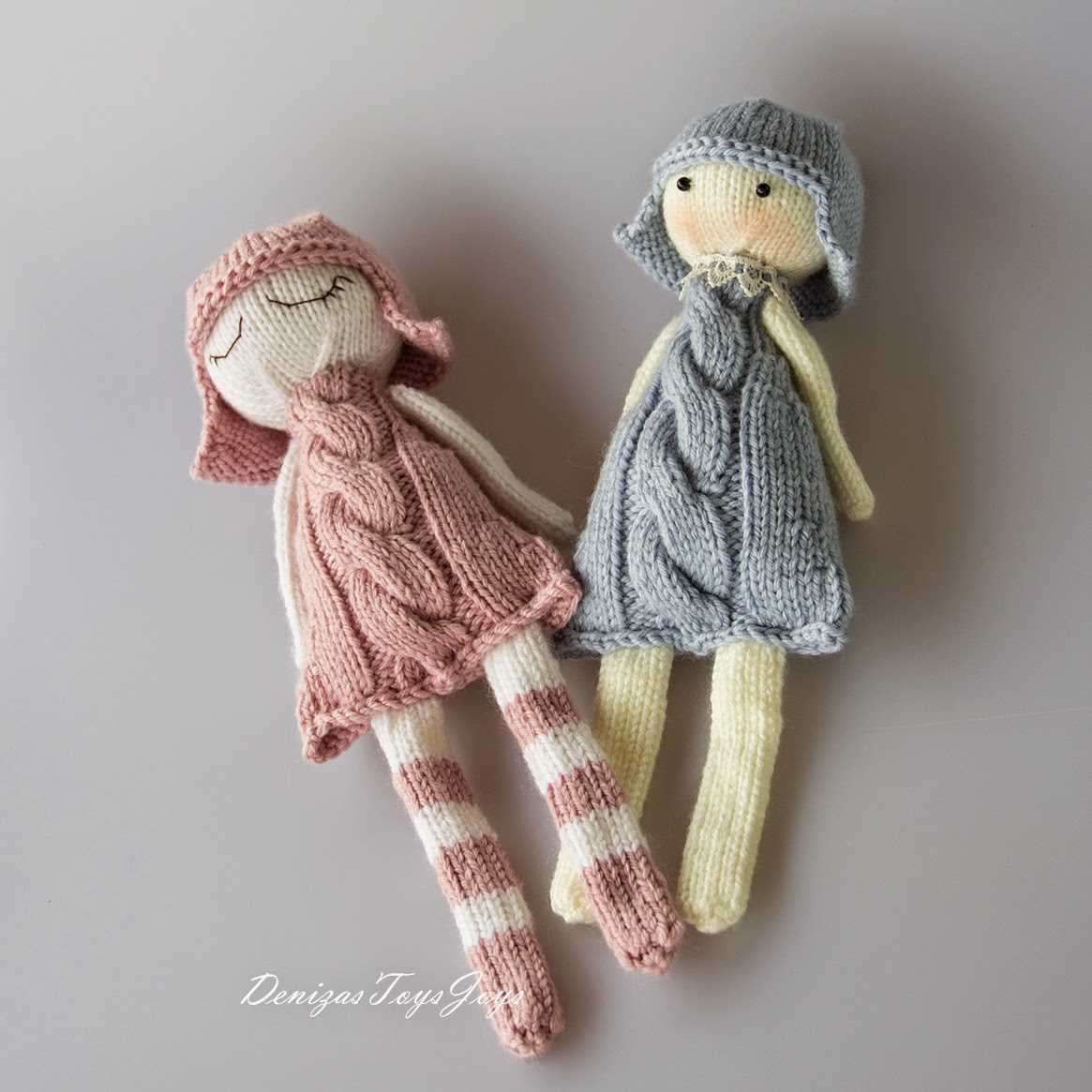 Knitting patterns for toys and dolls