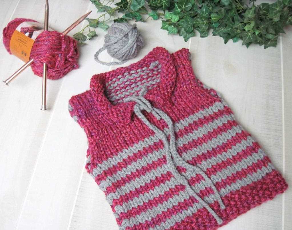 Knitting patterns for vests free