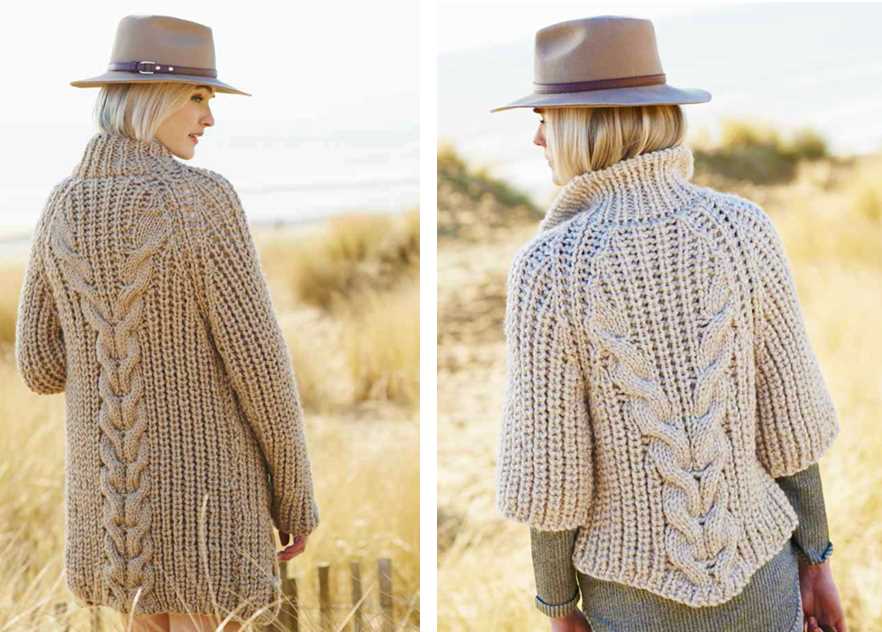 Knitting patterns with bulky yarn