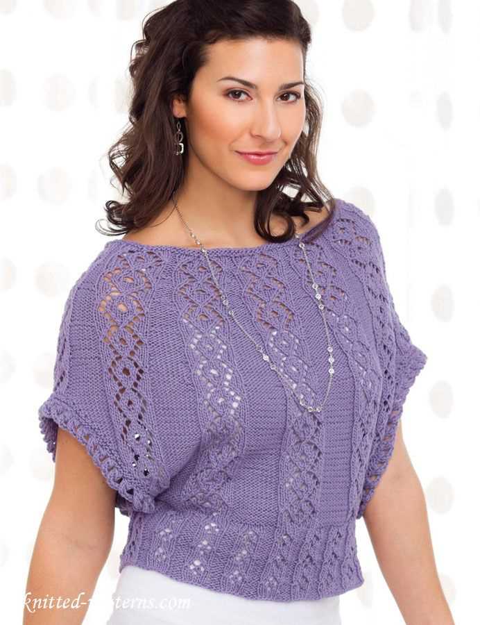 Knitting top pattern free