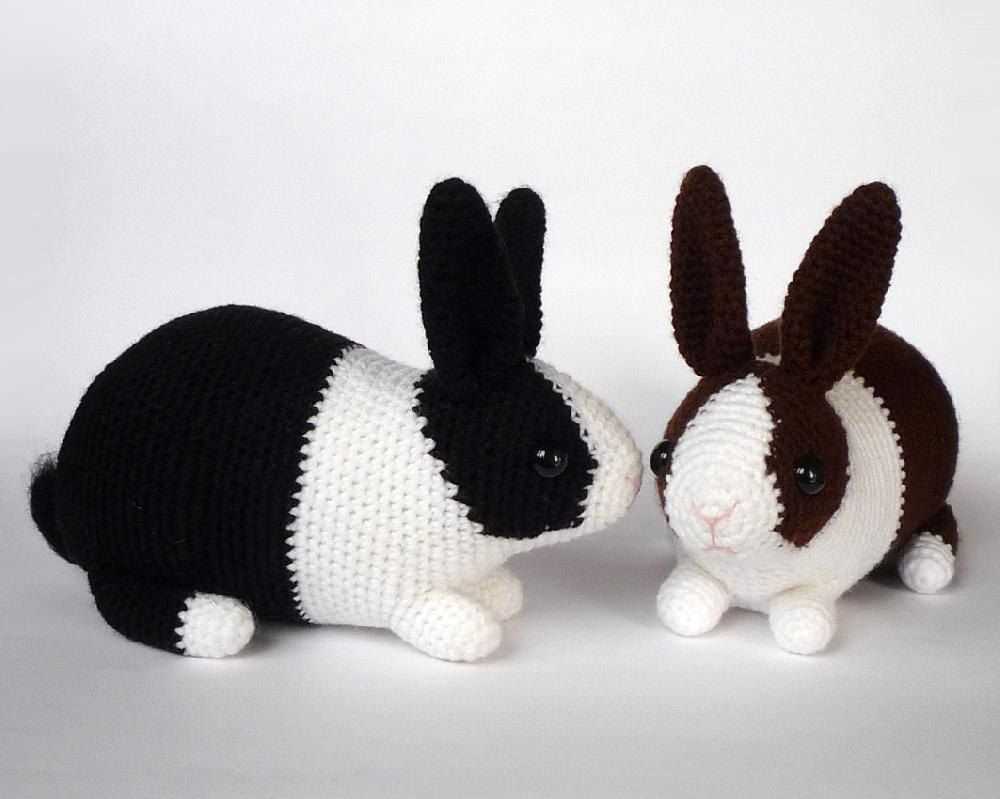 Dutch rabbit knitting pattern