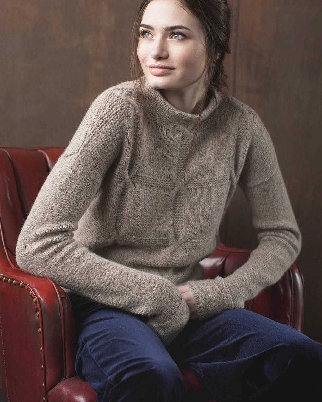 Womens sweater vest knitting pattern