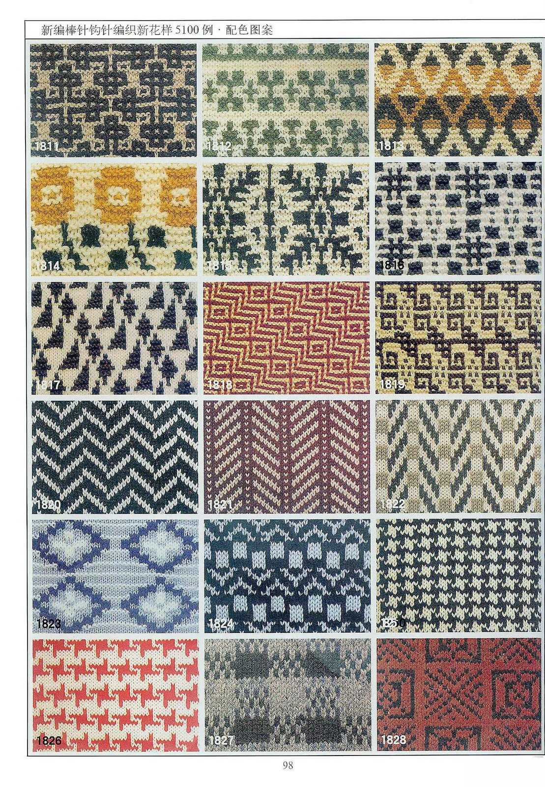 Ethnic knitting patterns
