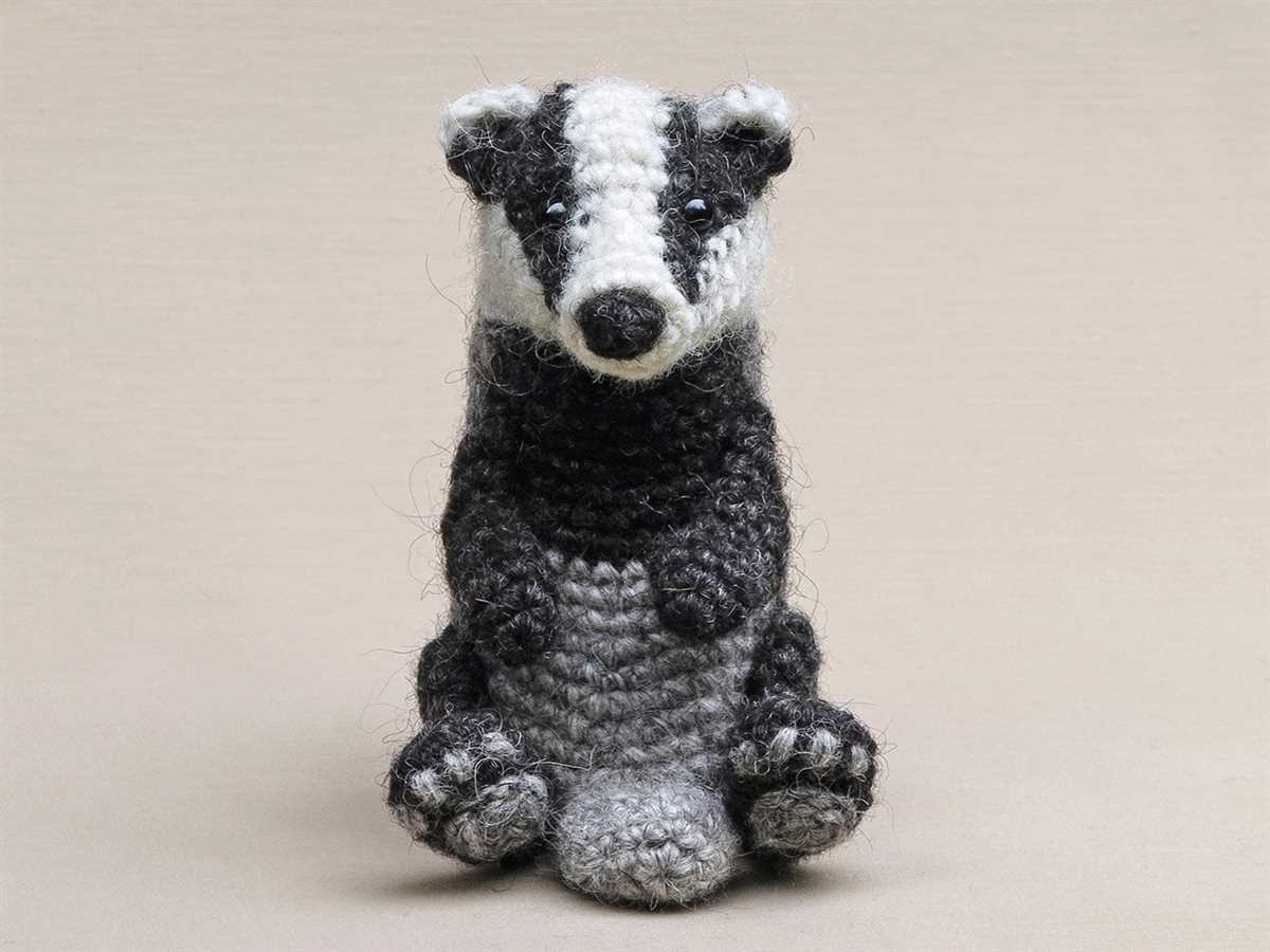 Badger knitting pattern