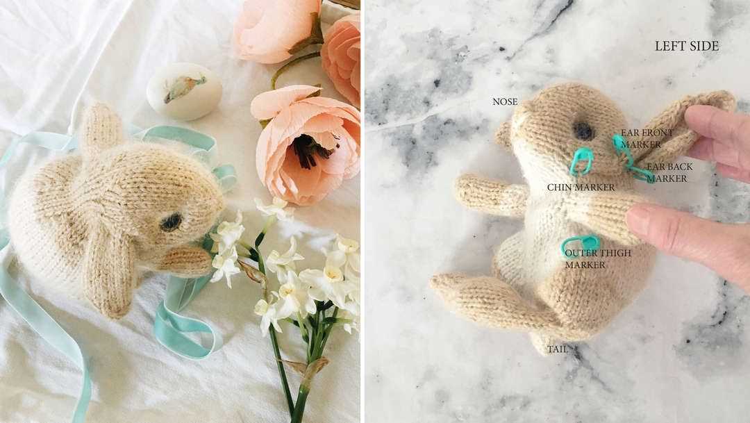Free easter rabbit knitting patterns
