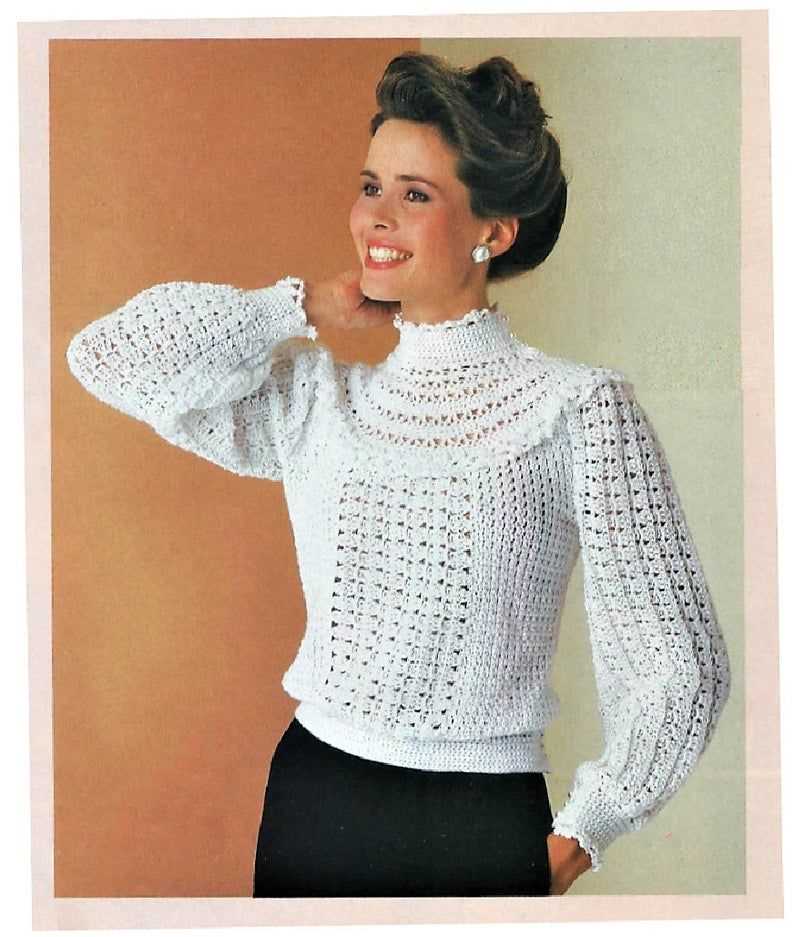Knit blouse pattern