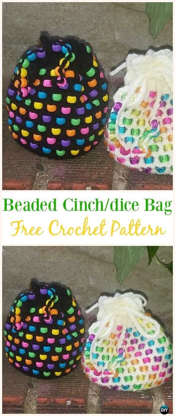 Knitted dice bag pattern