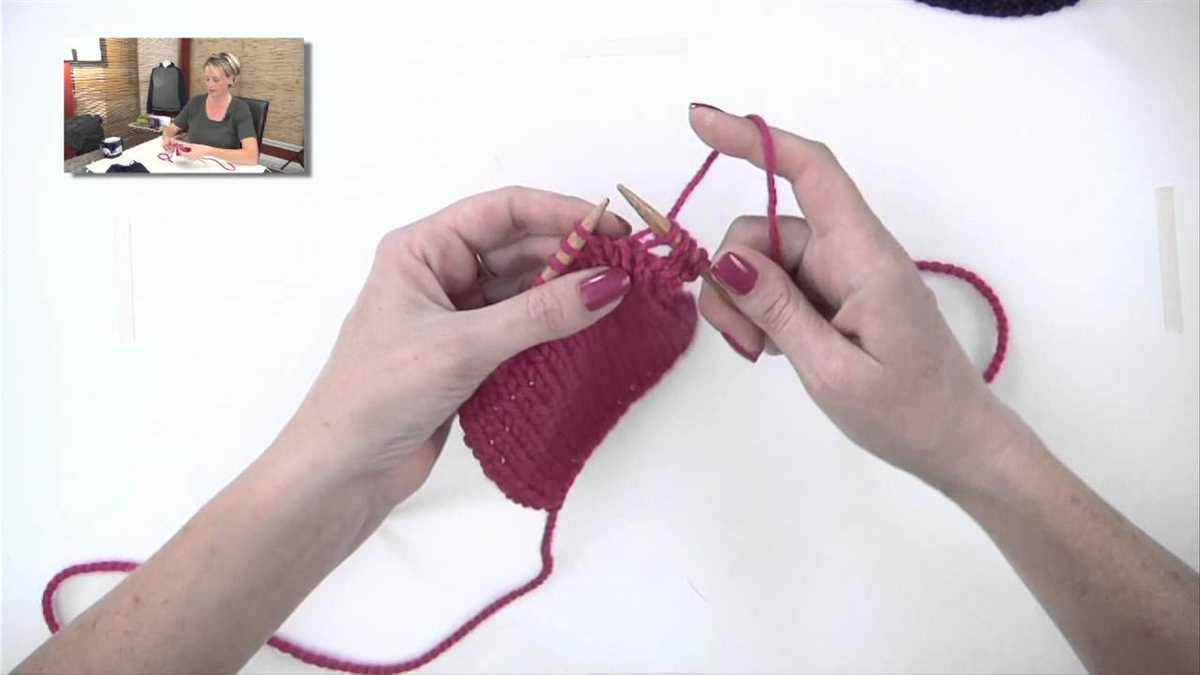 Yarn over knit two together scarf pattern