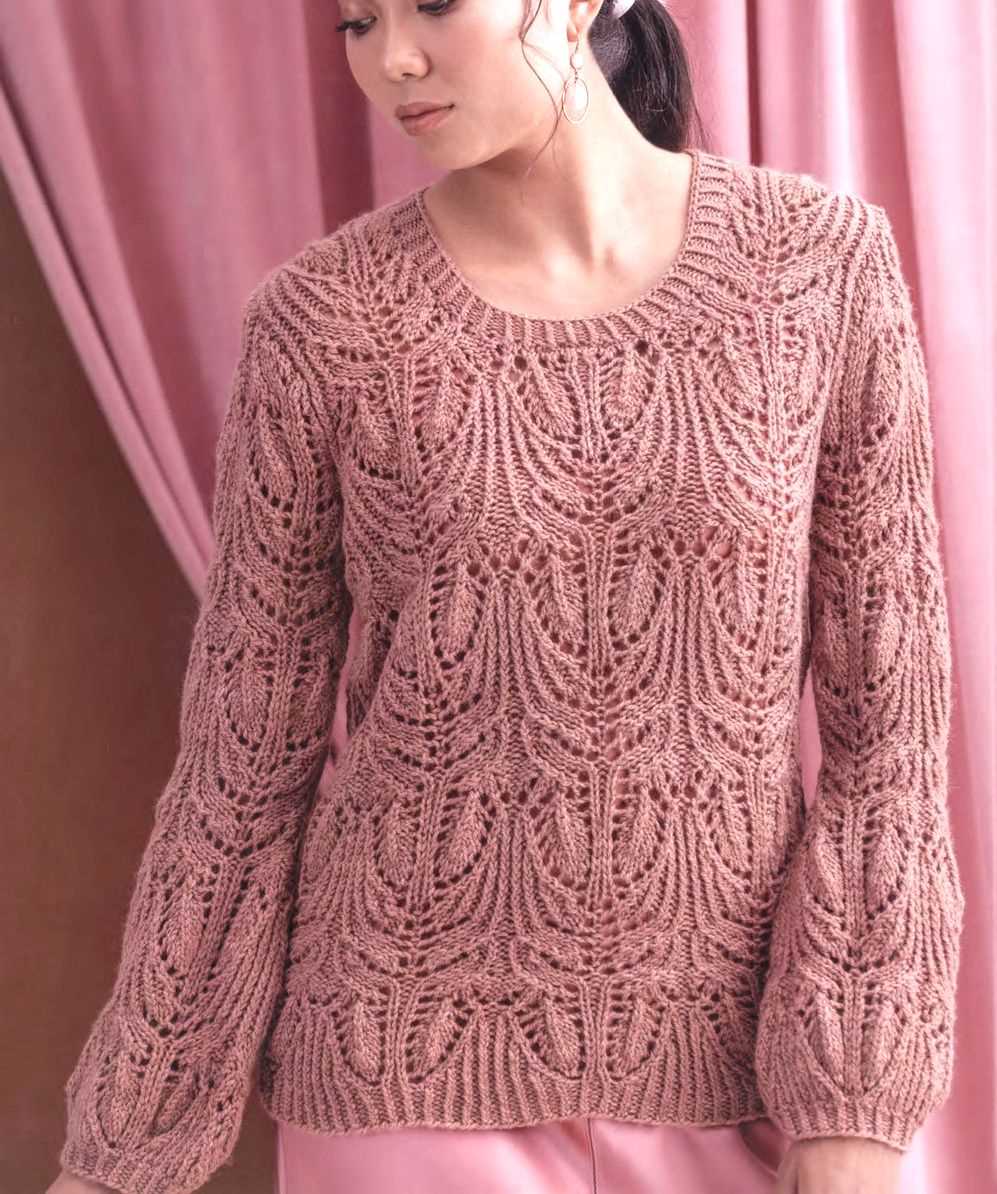 Lace jumper knitting patterns