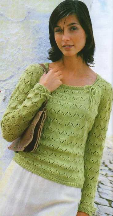 Lace jumper knitting patterns