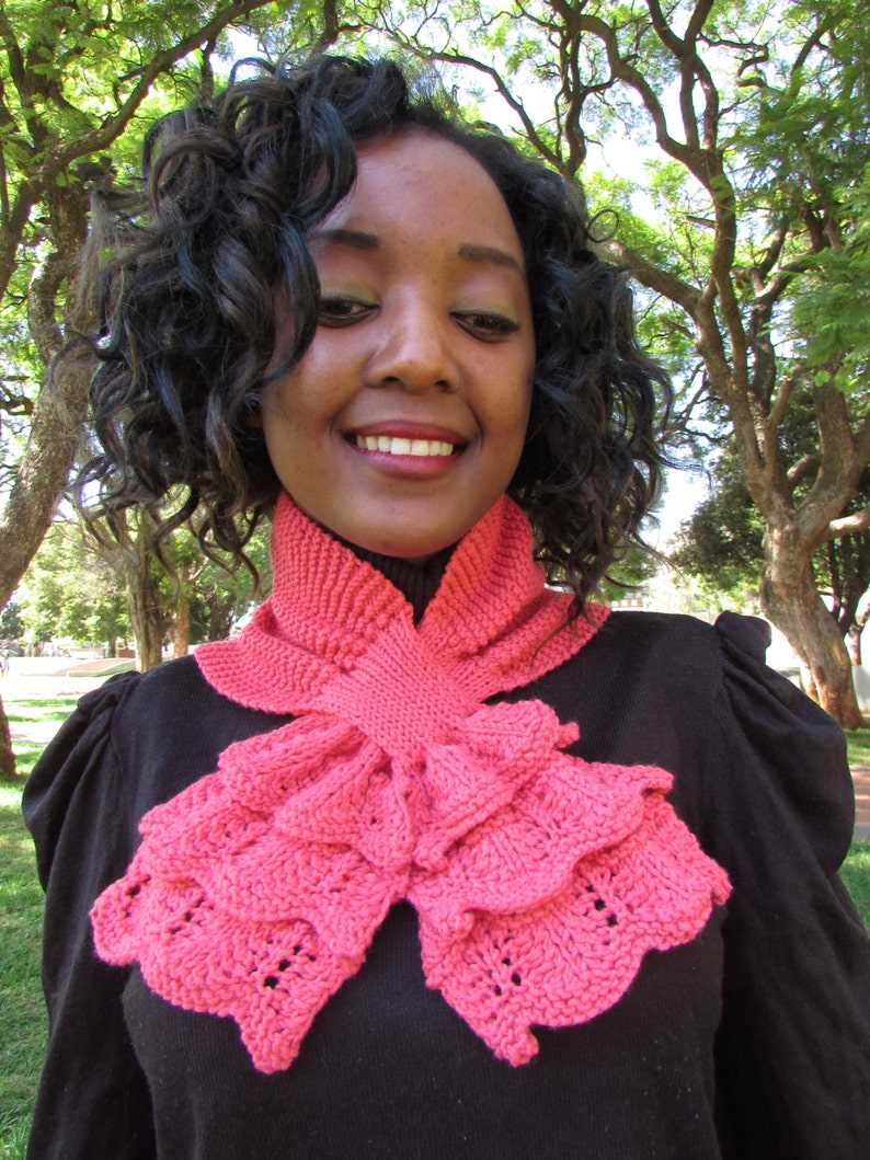 Lacy scarf knitting patterns free