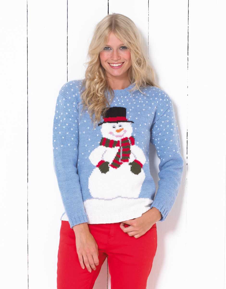 Ladies christmas jumper knitting patterns
