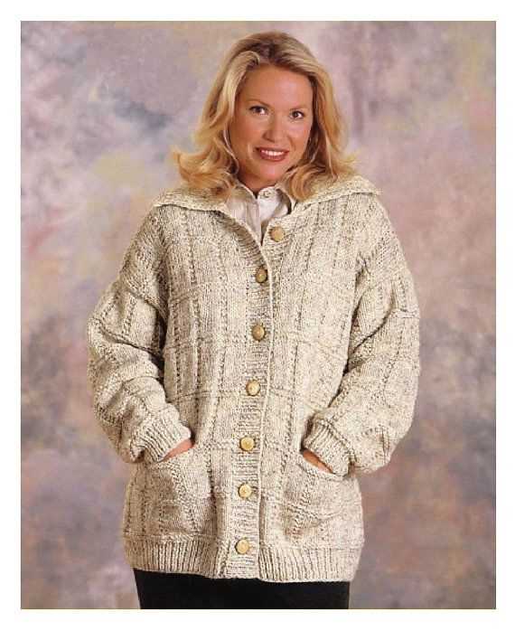 Ladies chunky cardigan knitting patterns
