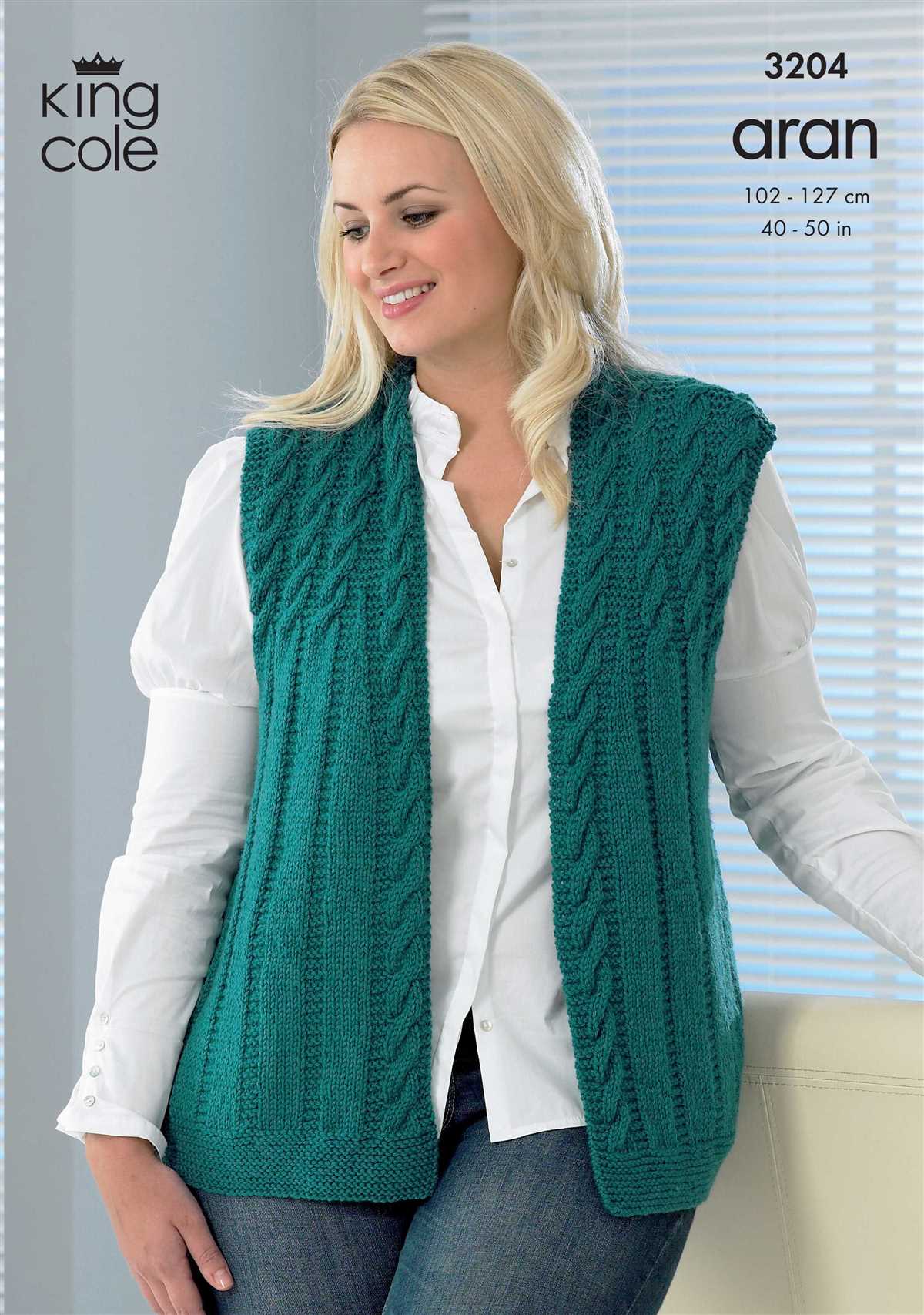 Ladies knitted vest patterns