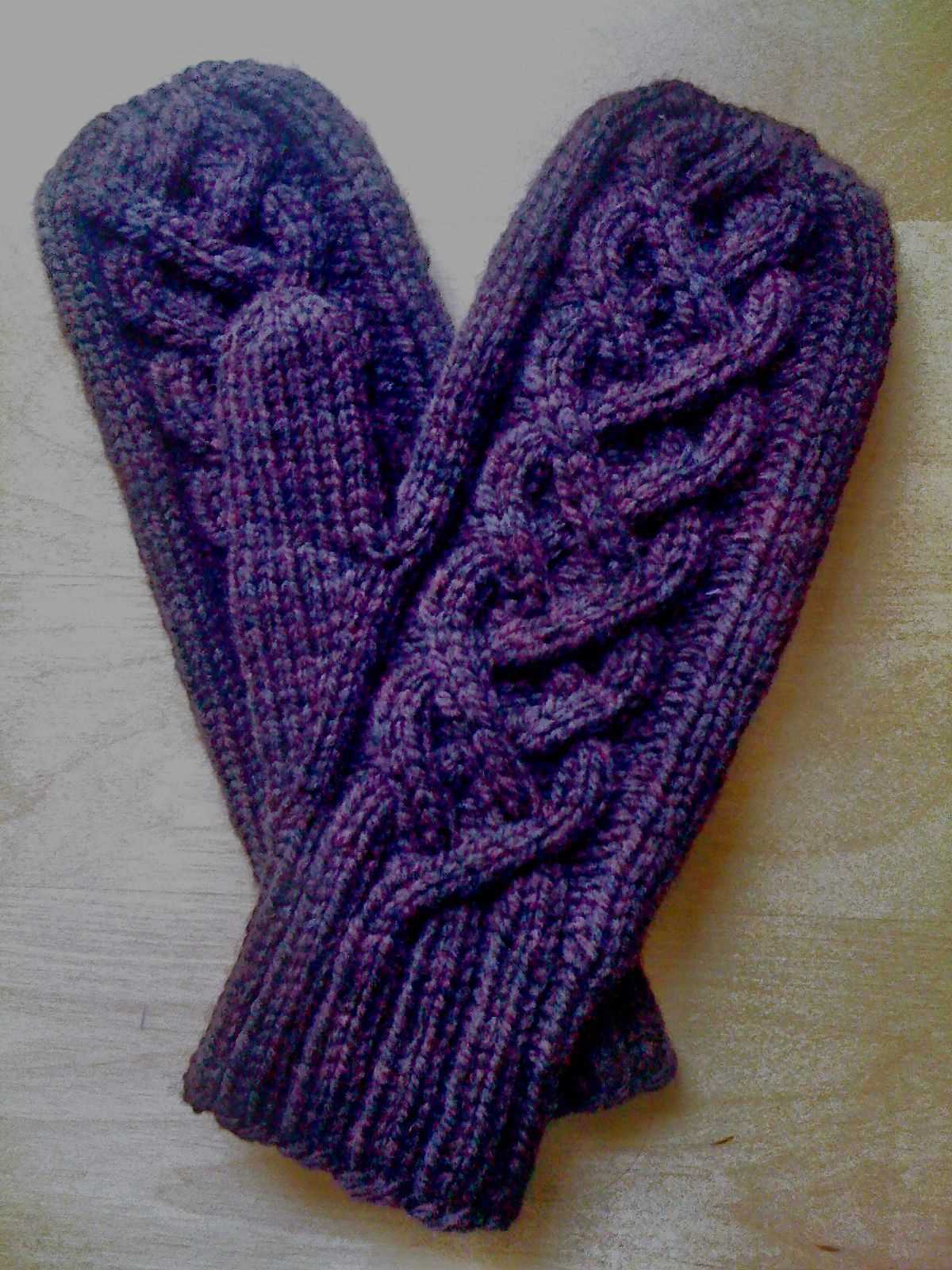 Ladies mittens knitting pattern free
