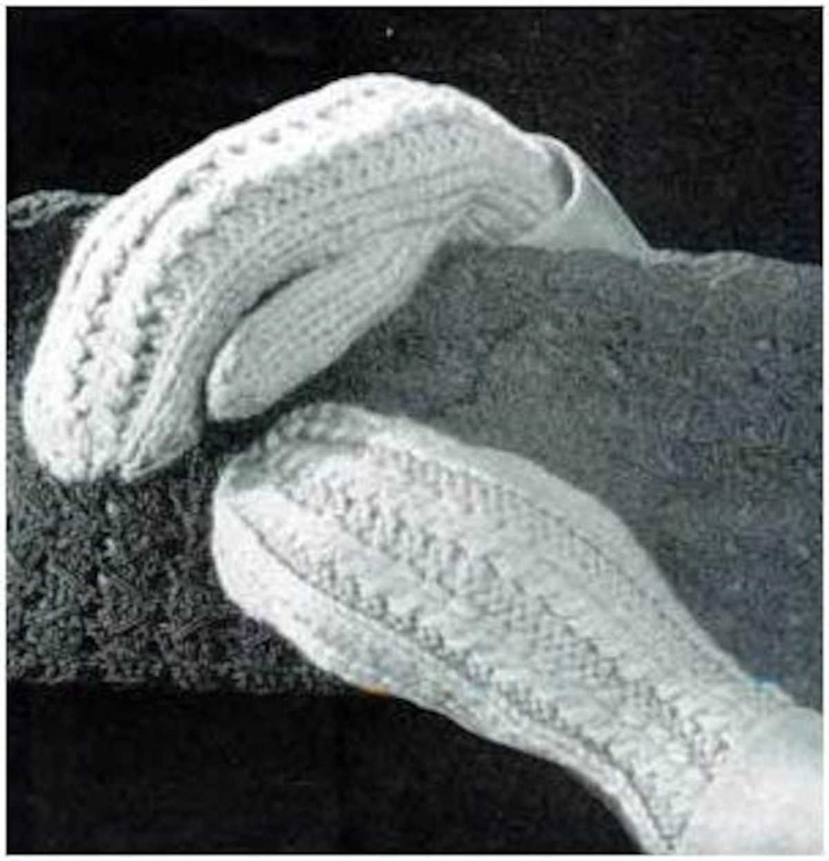 Ladies mittens knitting pattern free