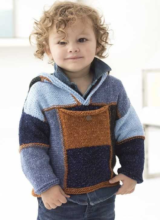 Free knitting patterns for childrens hooded cardigans
