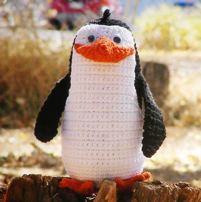 Large penguin knitting pattern