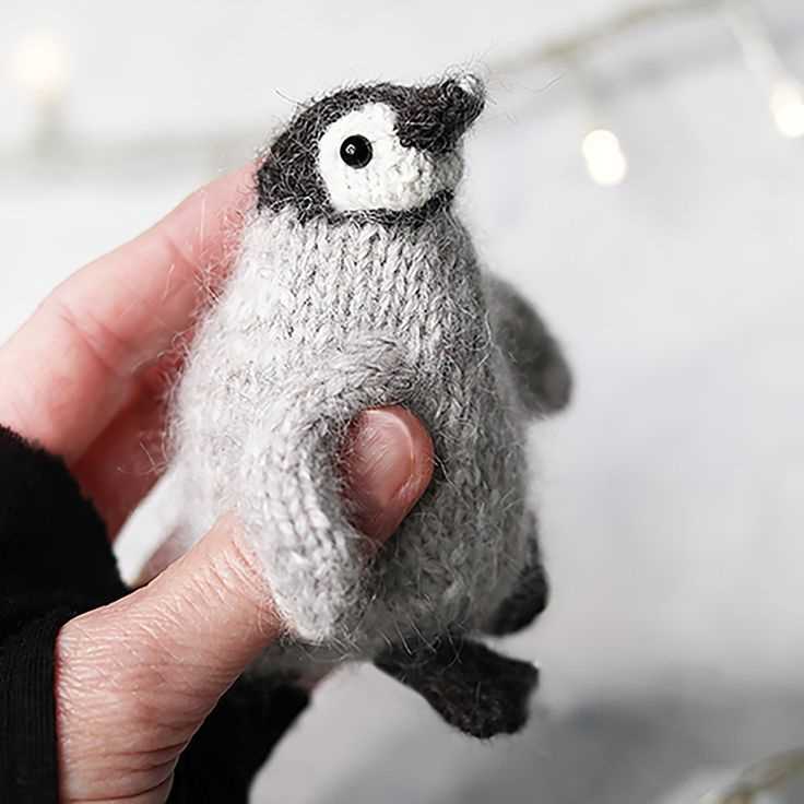 Large penguin knitting pattern