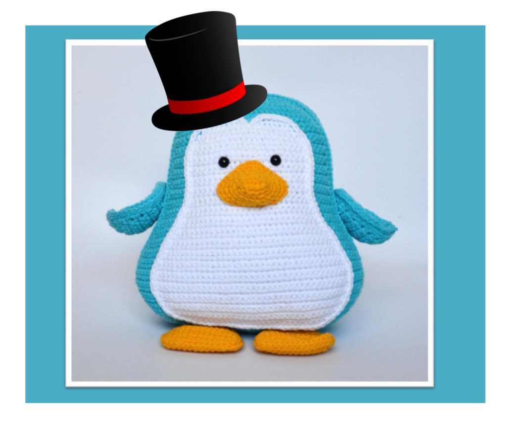 Create Your Own Cozy Penguin with this Oversized Knitting Pattern Large penguin knitting pattern