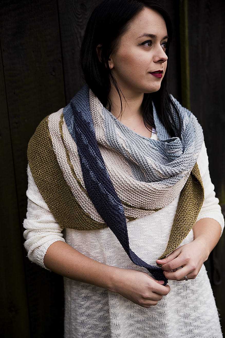 Asymmetrical scarf knitting pattern free