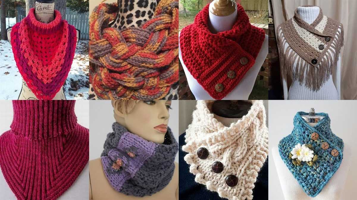 Advent scarf knitting pattern