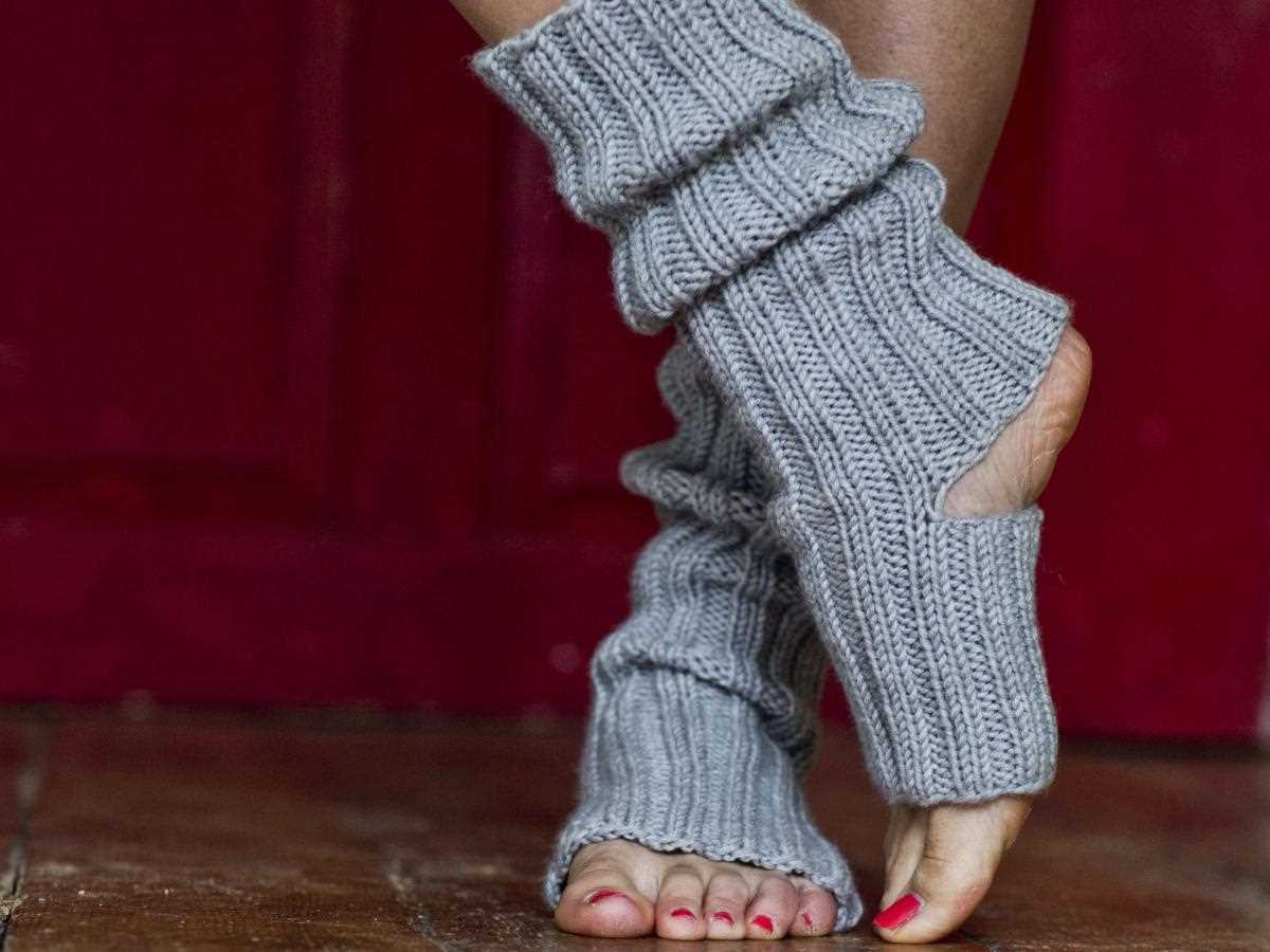 Yoga leg warmers knitting pattern