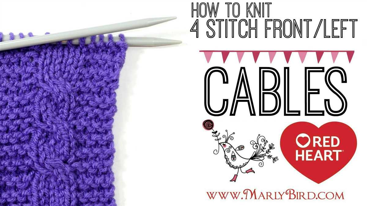 Learn to knit patterns