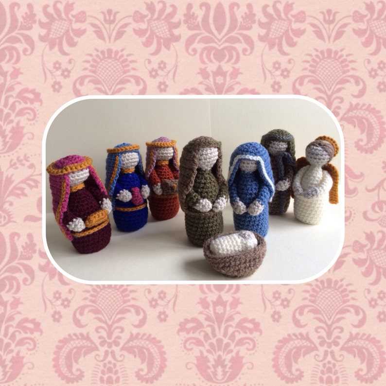 Let's knit nativity pattern