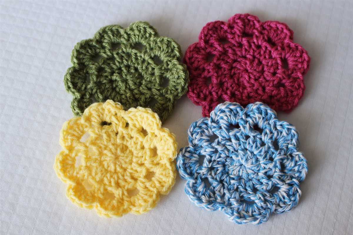 Knit coasters free pattern