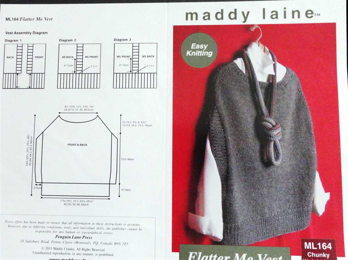 Sweater vest knit pattern free