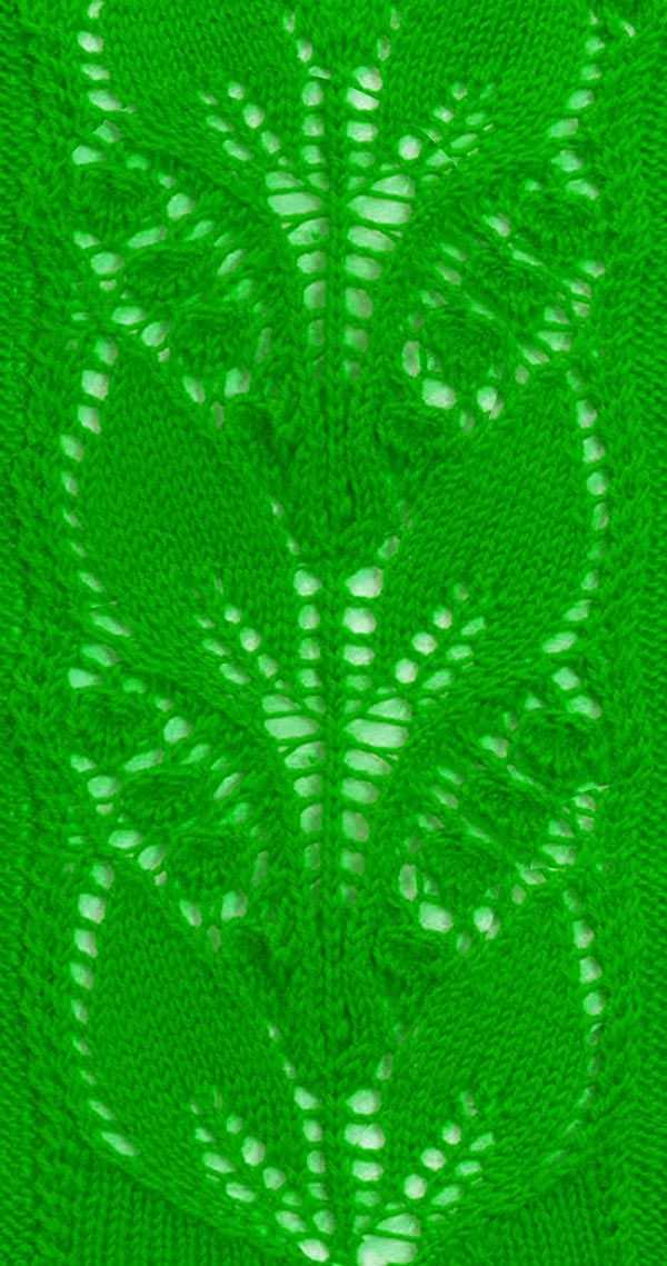 Lily of the valley knitting pattern