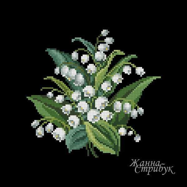 Lily of the valley knitting pattern