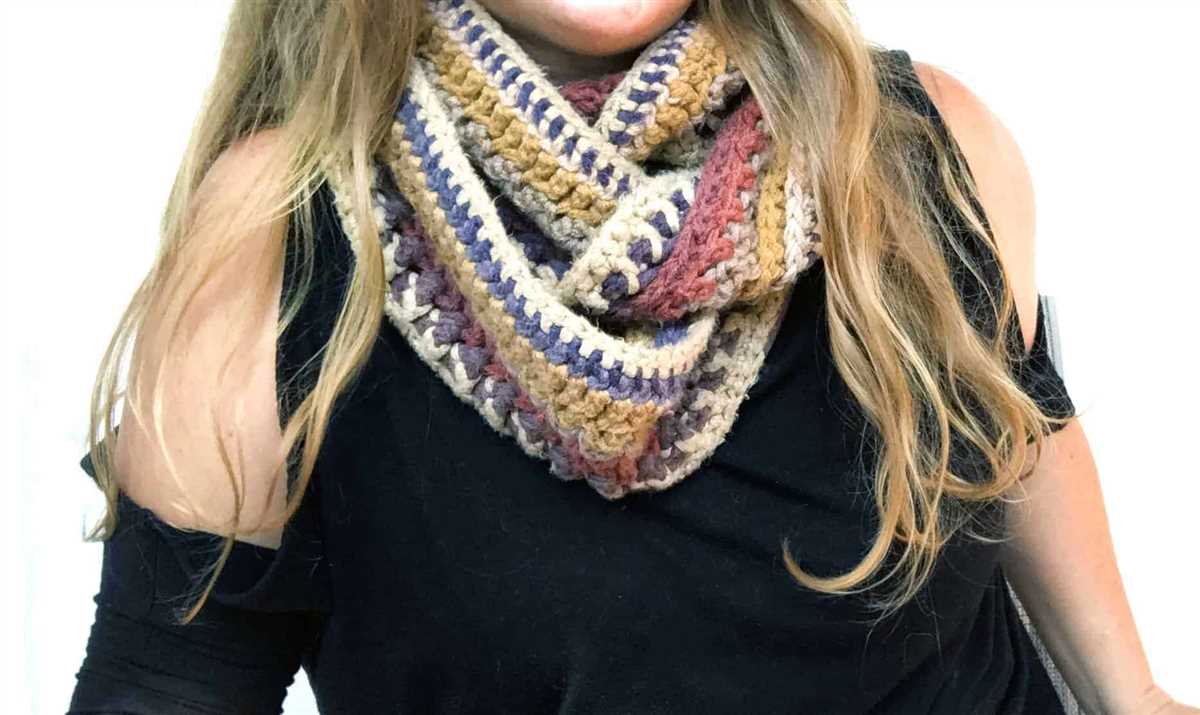Lion brand knit scarf pattern