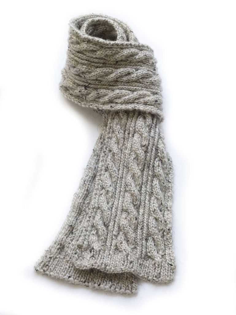 Lion brand scarf knitting patterns