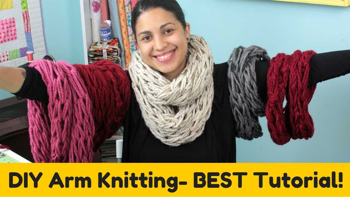 Lion brand knit scarf pattern