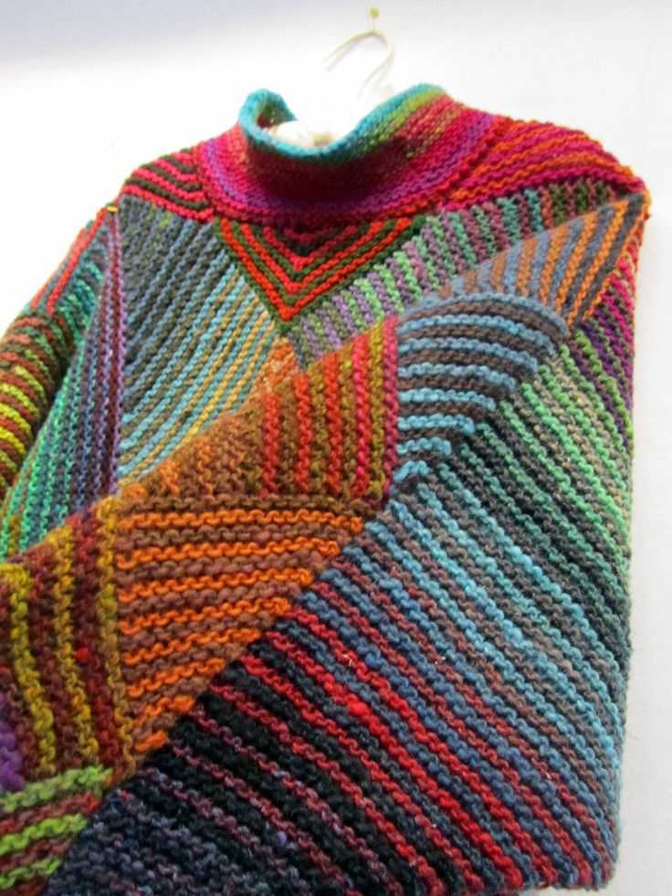 Double knit poncho pattern