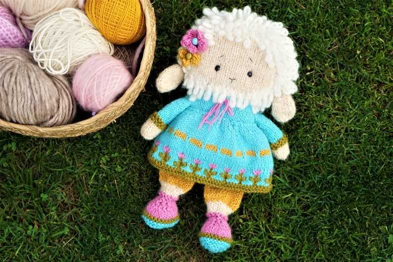 Little lamb knitting pattern