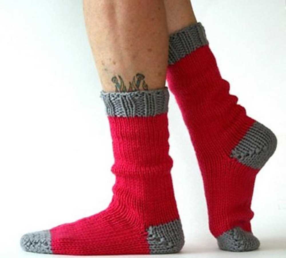 Bulky socks knitting pattern