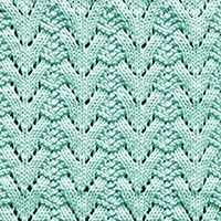 Eyelet lace knitting patterns