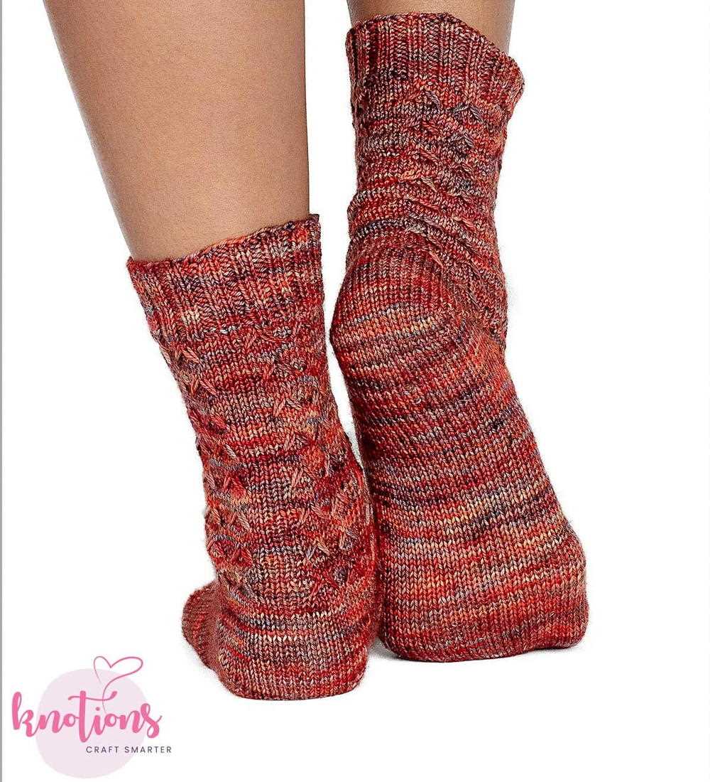 Slouch socks knitting pattern free
